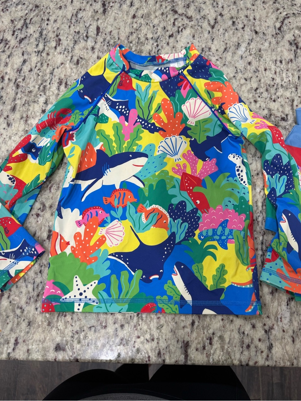 Mini boden girls rash guard